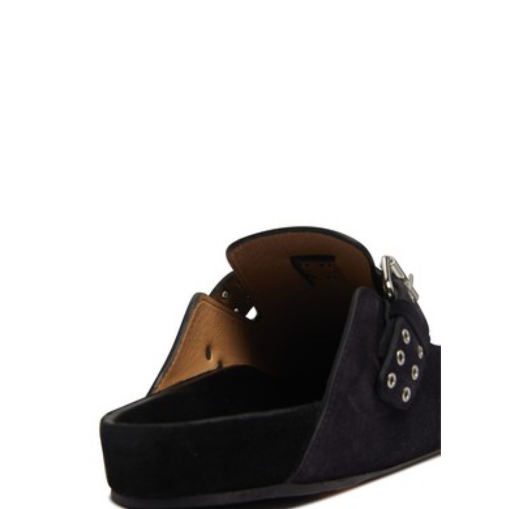 NWB Isabel Marant Mirvin Mule Slide Midnight Black Size 36 Retail $775 - Picture 5 of 10